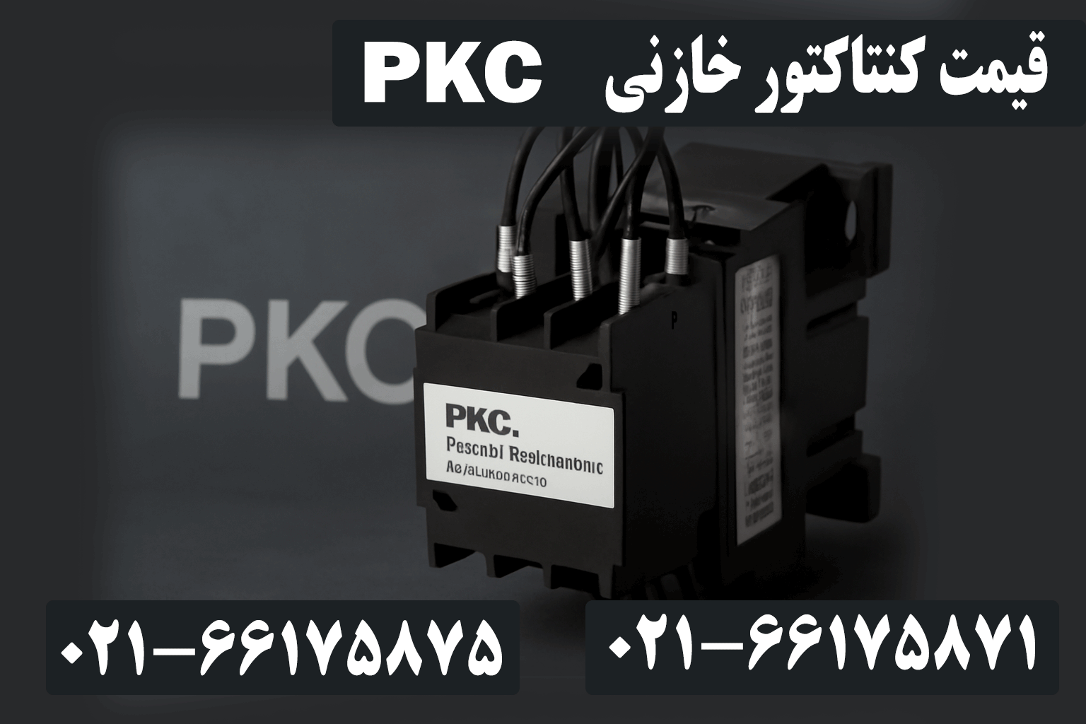 کنتاکتور خازنی PKC